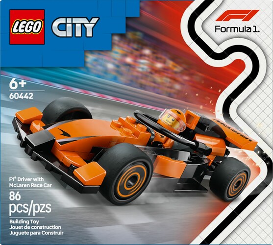 LEGO LEGO 60442 Voiture de course McLaren avec pilote de F1® 673419403450