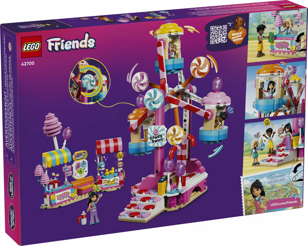 LEGO LEGO 42700 Friends Candy & Cupcake Ferris Wheel 673419421751