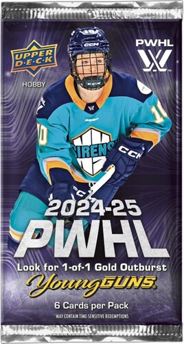 Upper Deck Upper Deck PWHL hockey 24/25 Hobby Booster (unité) 053334055574