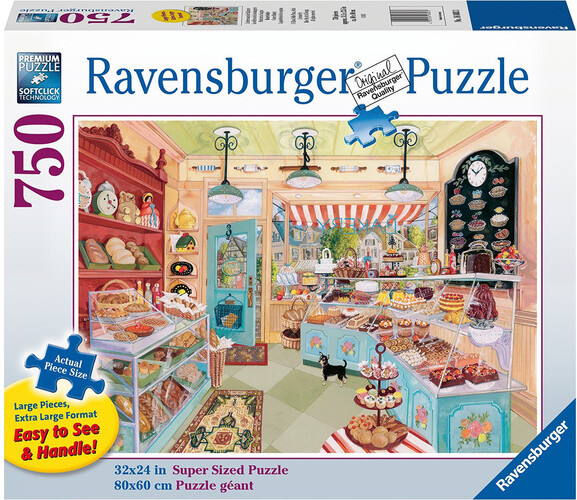 Ravensburger Casse-tête 750 Large Les délices de la boulangerie 4005556168033