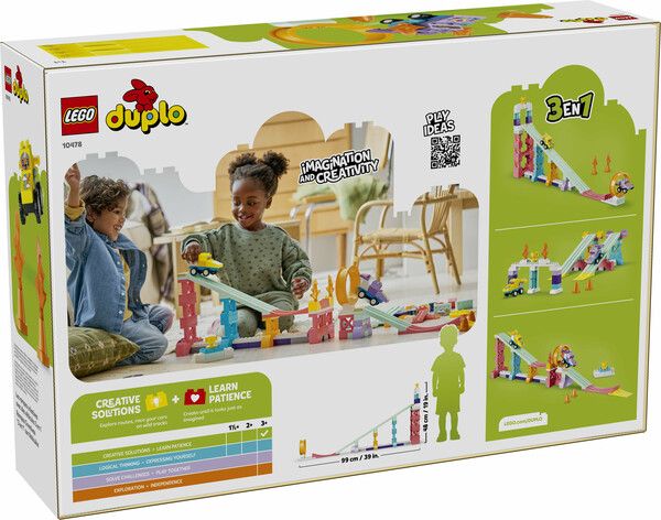 LEGO LEGO 10478 Duplo 3 in 1 Creative Ramps with Vehicles 673419420662