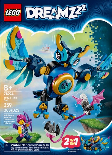 LEGO LEGO 71494 Le hibou temporel de Zoey 673419406789