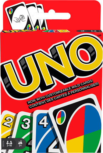 Mattel Uno (fr/en) jeu de cartes 746775036720