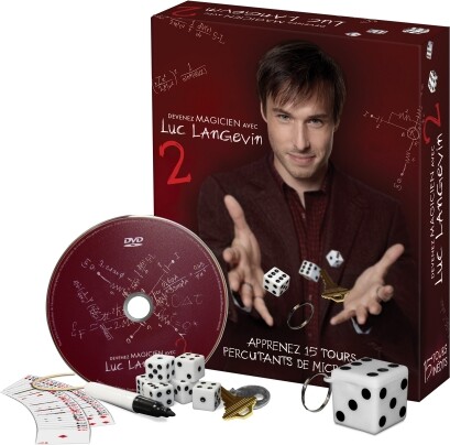 Gladius Devenez magicien avec Luc Langevin 2 (fr) DVD 15 tours de micromagie 620373049217