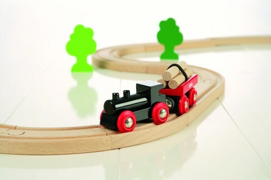 Brio Train Brio Train en bois ensemble Classic Petit circuit en forêt 33042 7312350330427