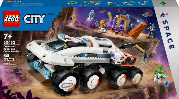 LEGO LEGO 60432 Le rover de commandement et la grue 673419389327