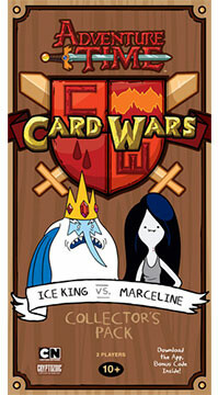 Cryptozoic Entertainment Adventure Time Card Wars (en) Ice King vs Marceline 815442018571