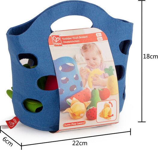 Hape Panier de fruits pour tout-petits 6943478029149