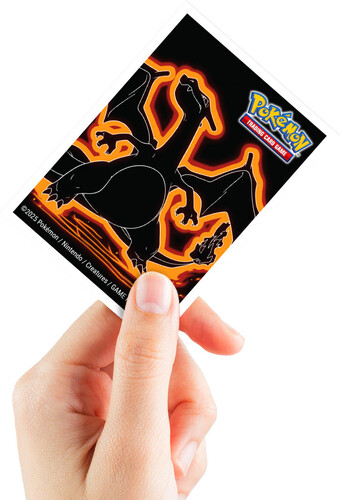Ultra PRO Pokemon Protecteurs de cartes 66x91mm 65ct Apex - Neon Kanto Charizard 105ct 074427166564