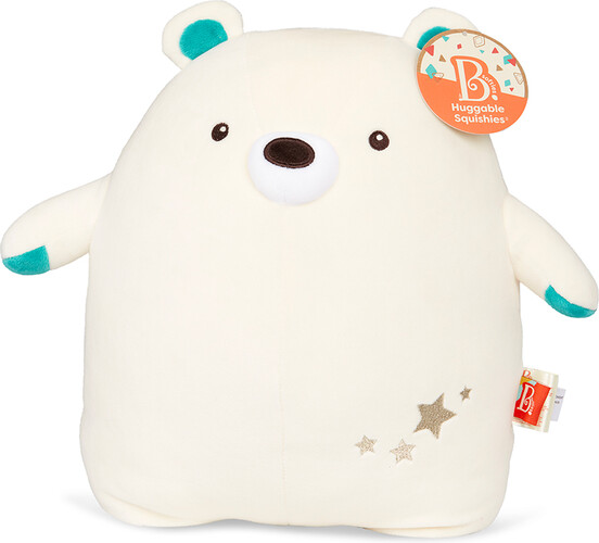 B. Brand B. Softies - Huggable Squishies Peluche "Billie Bear" 062243455740