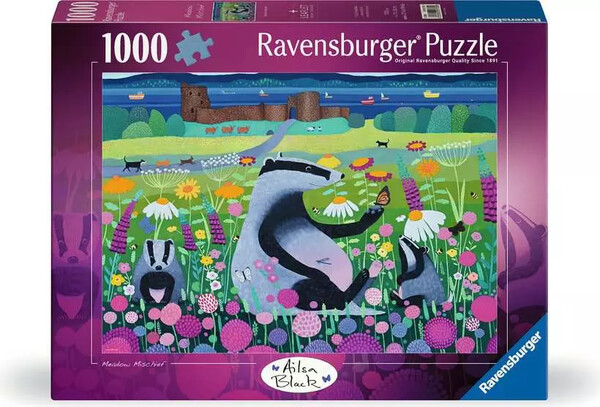 Ravensburger casse-tête Casse-tête 1000 Méfait des prés 4005555017530