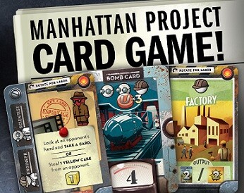 Minion Games The Manhattan Project Chain Reaction Card Game (en) 091037681140