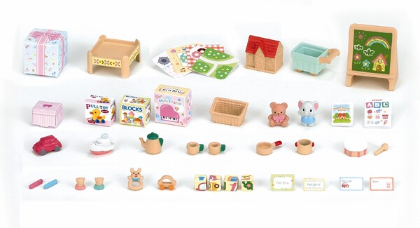 Calico Critters Calico Critters Magasin de jouets meublé sans animaux 020373214637