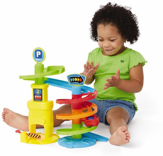 Kidoozie Mon premier garage avec rampe en spirale + voiture 020373024793