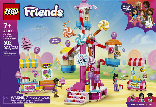 LEGO LEGO 42700 Friends Candy & Cupcake Ferris Wheel 673419421751