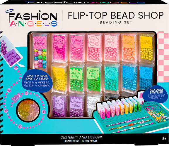 Fashion Angels Fashion Angels - Kit de perle - Flip Top Bead Shop 787909130976