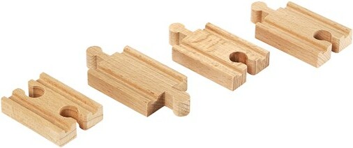 Brio Train Brio Train en bois Mini rails droits 33333 7312350333336