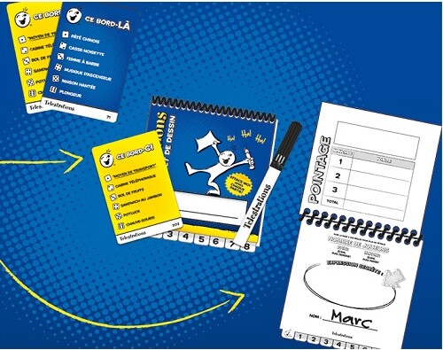 USAopoly Telestrations (fr) édition québécoise (Esquissé ?) 700304049100