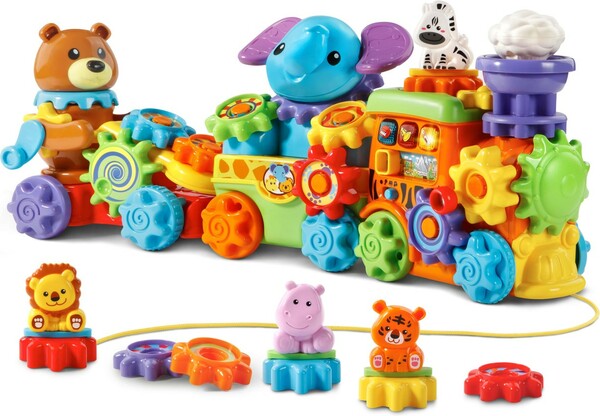 VTech VTech Zooz Super train à engrenages magiques (fr) 3417761989050
