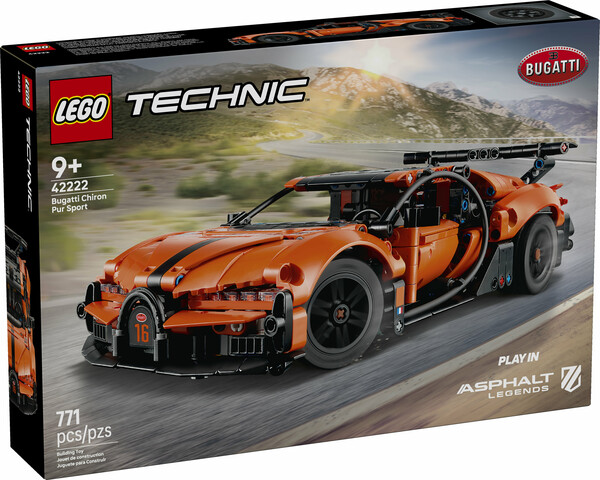 LEGO LEGO 42222 Bugatti Chiron Pur Sport Hypercar 673419424417