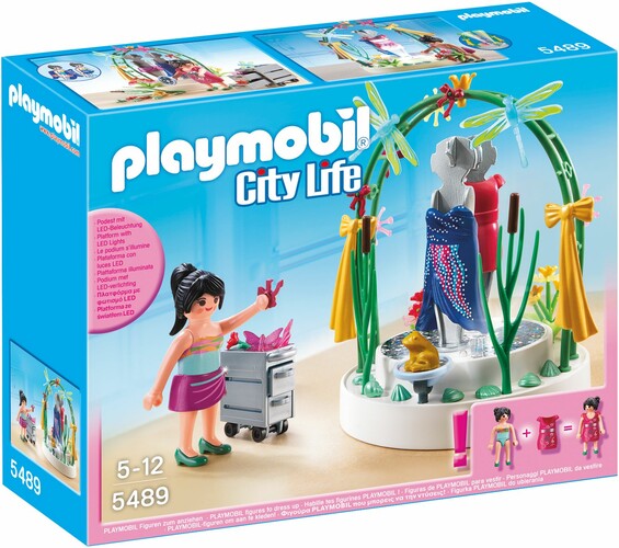 Playmobil Playmobil 5489 Styliste avec podium lumineux (juil 2014) 4008789054890
