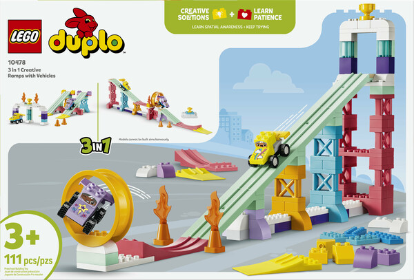 LEGO LEGO 10478 Duplo 3 in 1 Creative Ramps with Vehicles 673419420662