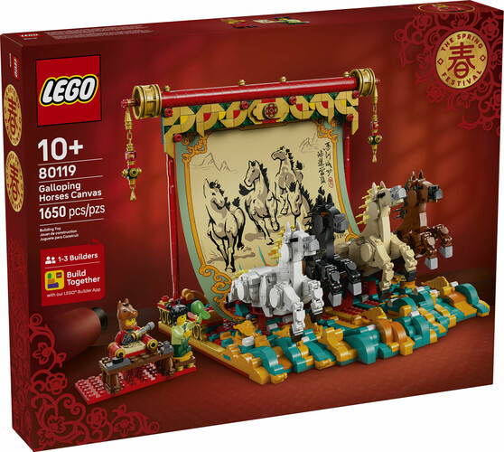 LEGO LEGO 80119 La toile de chevaux au galop 673419419376