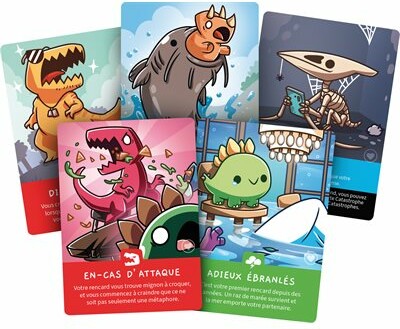 TeeTurtle Happy Little Dinosaurs (fr) Rencards catastrophiques 3558380109860