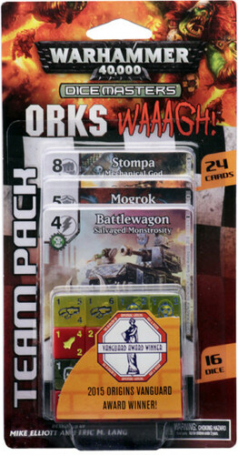 NECA/WizKids LLC Warhammer 40k Dice Masters Orks Waaagh! Team Pack (en) 634482731345