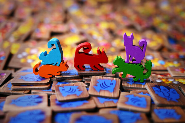 Lucky Duck Games L'Île des chats (fr) base 752830297388