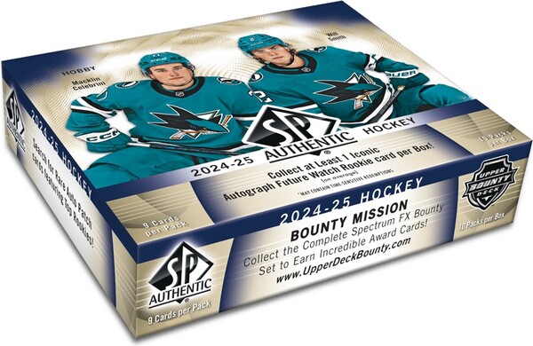 Upper Deck Upper Deck SP Authentic Hobby Hockey 24/25 Booster Box 053334814188