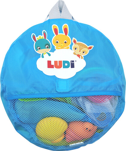 LUDI Piscine pop-up avec 9 accessoires 3550839922020