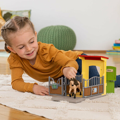 Schleich Schleich 42609 Boîte à poney avec étalon islandais 4059433652337
