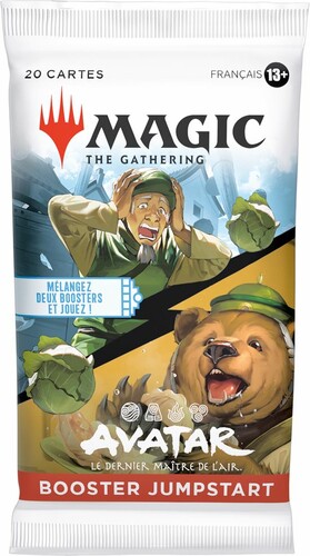 Wizards of the Coast MTG Avatar the last airbender - jumpstart Booster (unité) (français) 5010996316424
