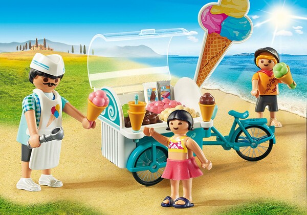 Playmobil Playmobil 9426 Marchand de glace et triporteur 4008789094261