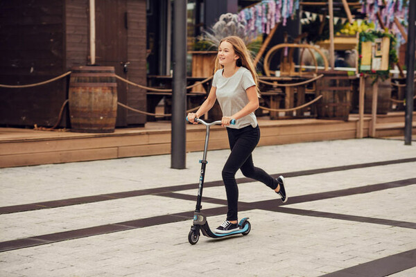 Globber Trottinette Globber Flow 125 Foldable - Gris et Noir 4897070183872