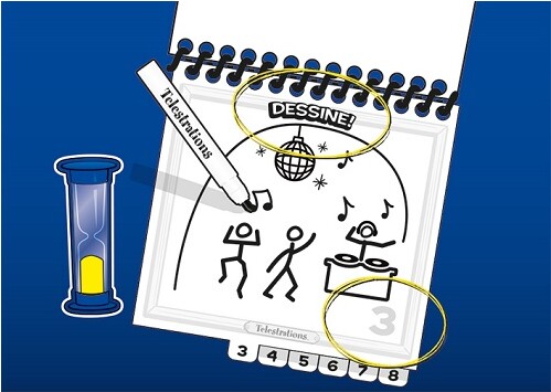 USAopoly Telestrations (fr) édition québécoise (Esquissé ?) 700304049100