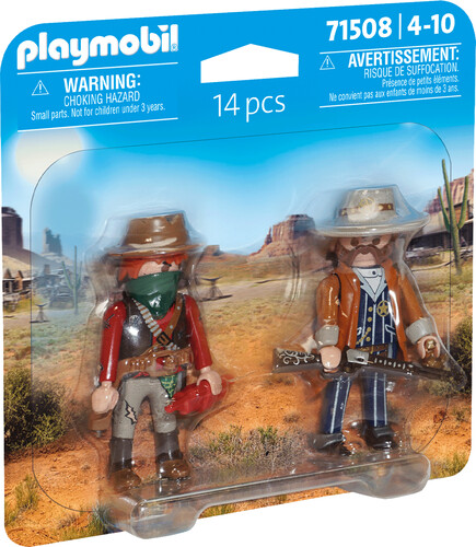 Playmobil Playmobil 71508 Duo Sherif et bandit 4008789715081