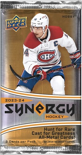 Upper Deck Upper Deck Synergy 23/24 Hobby Booster 053334157537