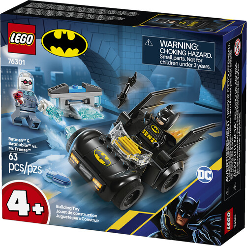 LEGO LEGO 76301 Batman™ & Batmobile™ vs. Mr. Freeze™ 673419406222