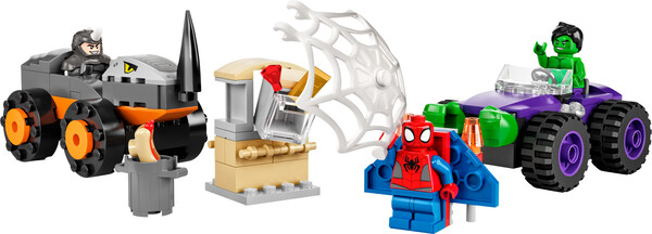 LEGO LEGO 10782 Le combat des camions Hulk contre le Rhino 673419354929
