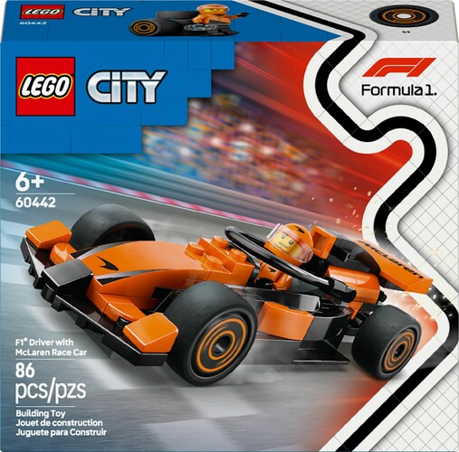 LEGO LEGO 60442 Voiture de course McLaren avec pilote de F1® 673419403450