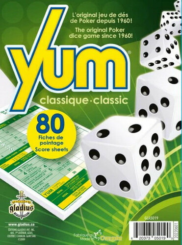 Gladius Yum - 80 feuilles de pointage 620373050190
