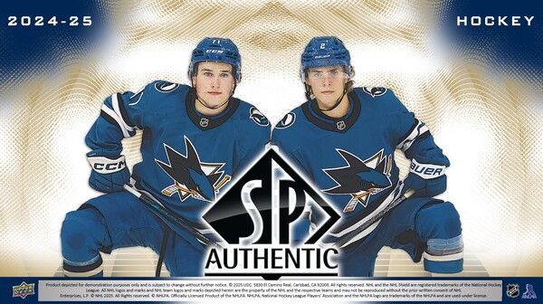Upper Deck Upper Deck SP Authentic Hobby Hockey 24/25 Booster Box 053334814188