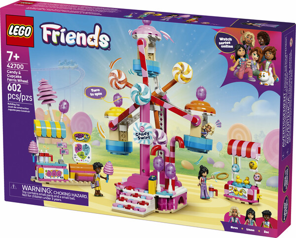 LEGO LEGO 42700 Friends Candy & Cupcake Ferris Wheel 673419421751