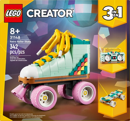 LEGO LEGO 31148 Les patins à roulettes rétro 673419388627