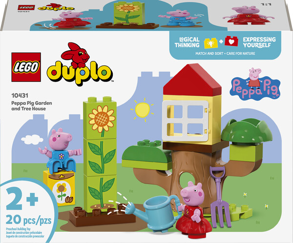 LEGO LEGO 10431 Peppa Pig Garden and Tree House 673419388221