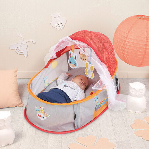 LUDI Lit pour bébé transportable dodo nomade tourbillon 3550833900208