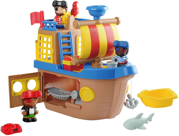 Playgo Toys Happy Collection Bateau de pirate 191162098407