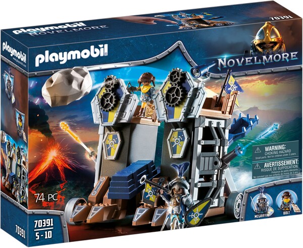 Playmobil Playmobil 70391 Novelmore Tour d'attaque mobile des chevaliers Novelmore 4008789703910